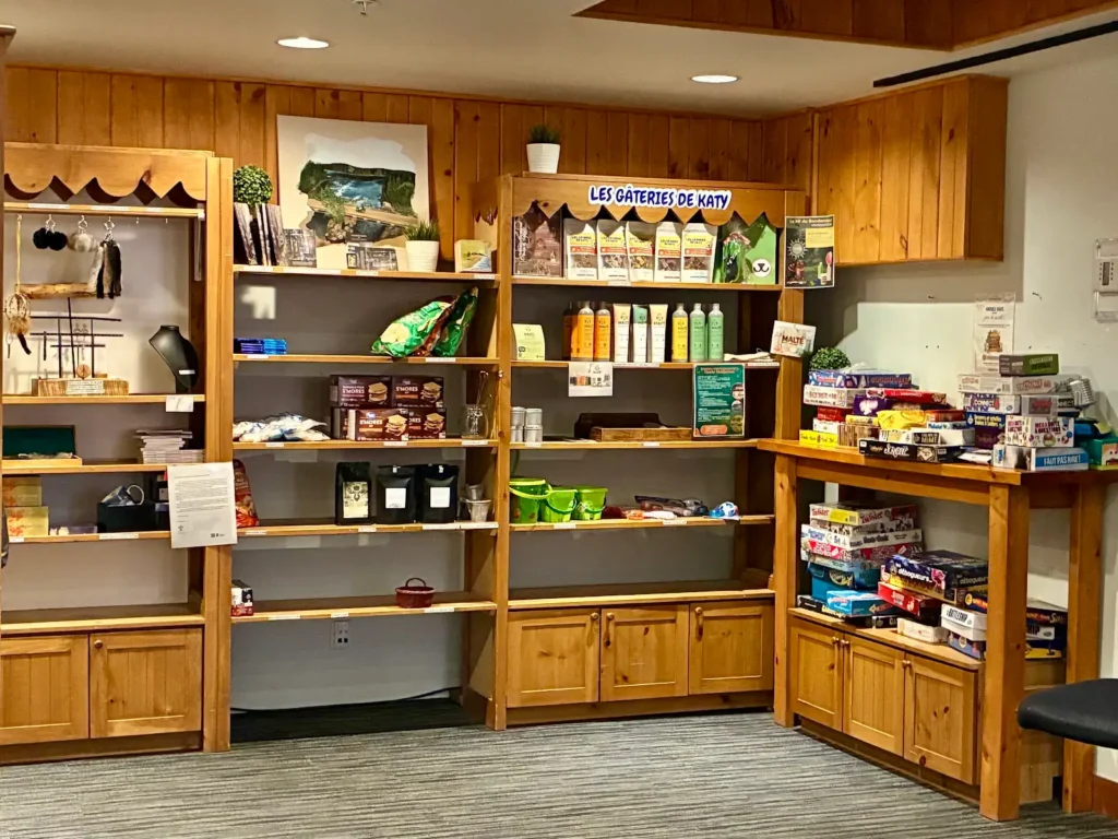 Espace Boutique de l Auberge du Lac Taureau, Les Gâteries de Katy