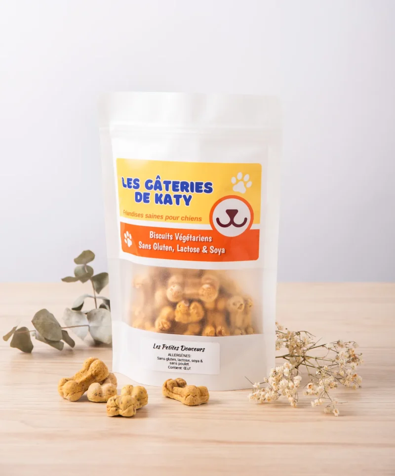 Biscuits Les Petites Douceurs en forme d'oursons, sans gluten lactose et soya
